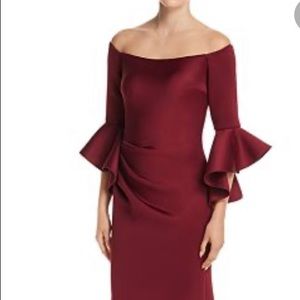 Off-Shoulder Formal Gown